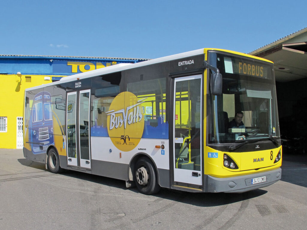 Autobús actual Valls Bus